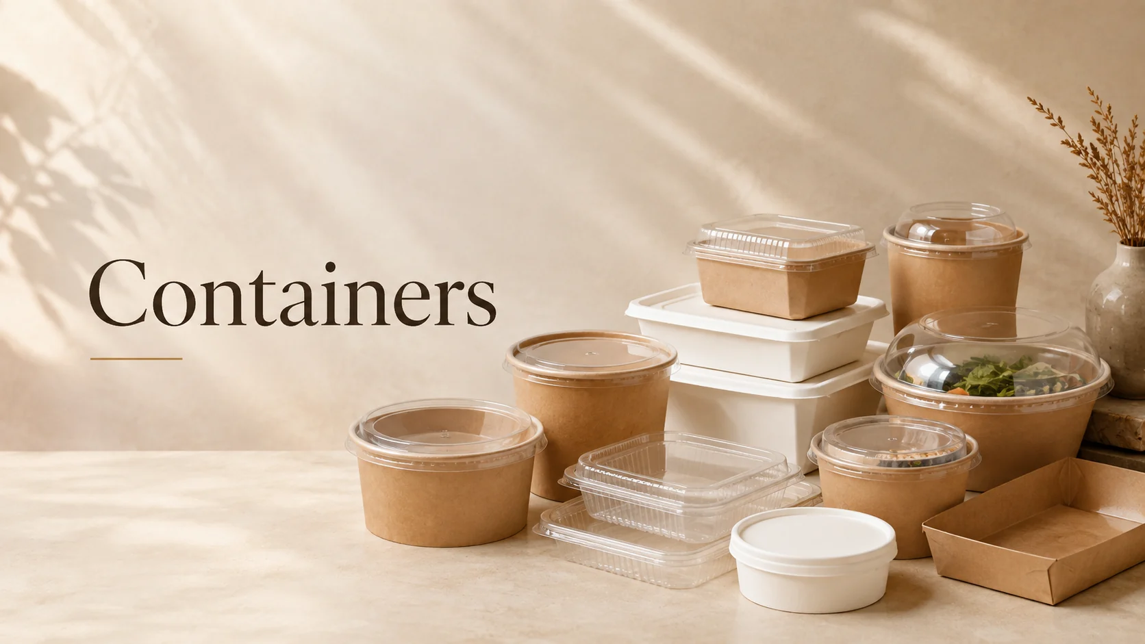Kraft Takeaway Boxes Wholesale