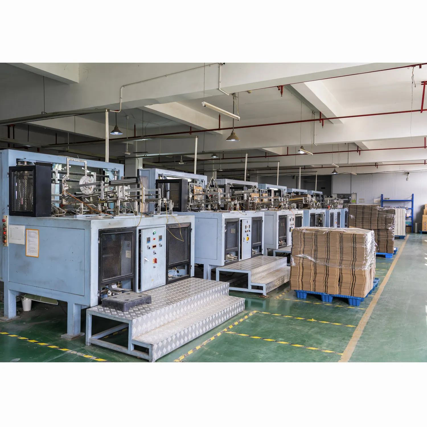Food carton forming production lines