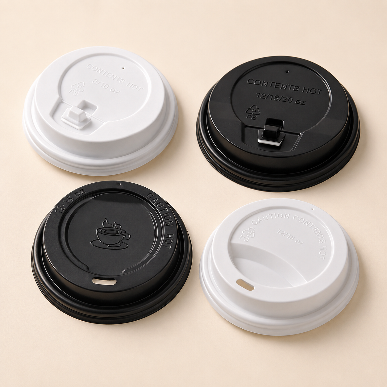 Paper Cup and Lid 02 from ECONOVAPACK