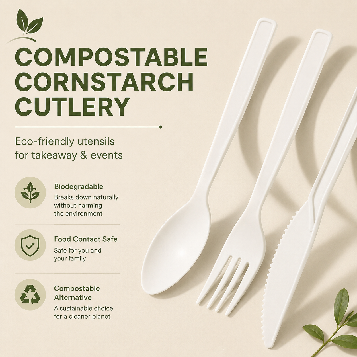 Disposable Cutlery 05 from ECONOVAPACK