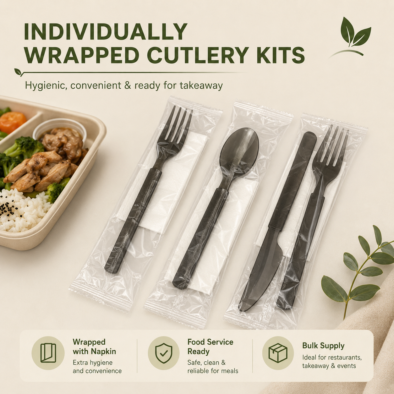 Disposable Cutlery 06 food packaging product photo