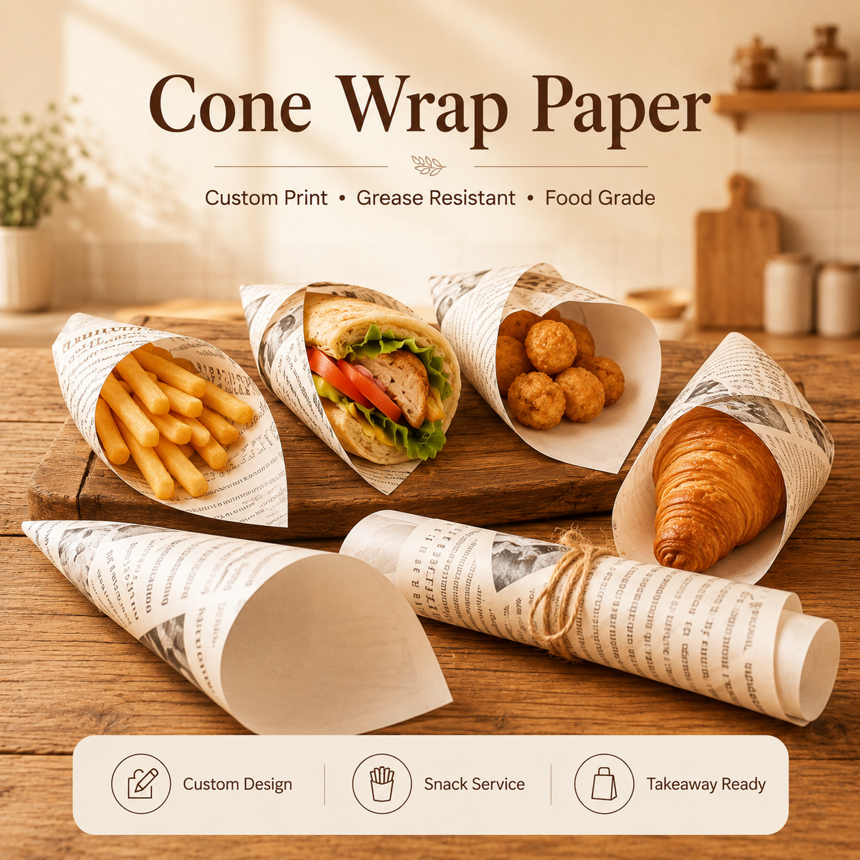 Food Wrap Paper 02 from ECONOVAPACK