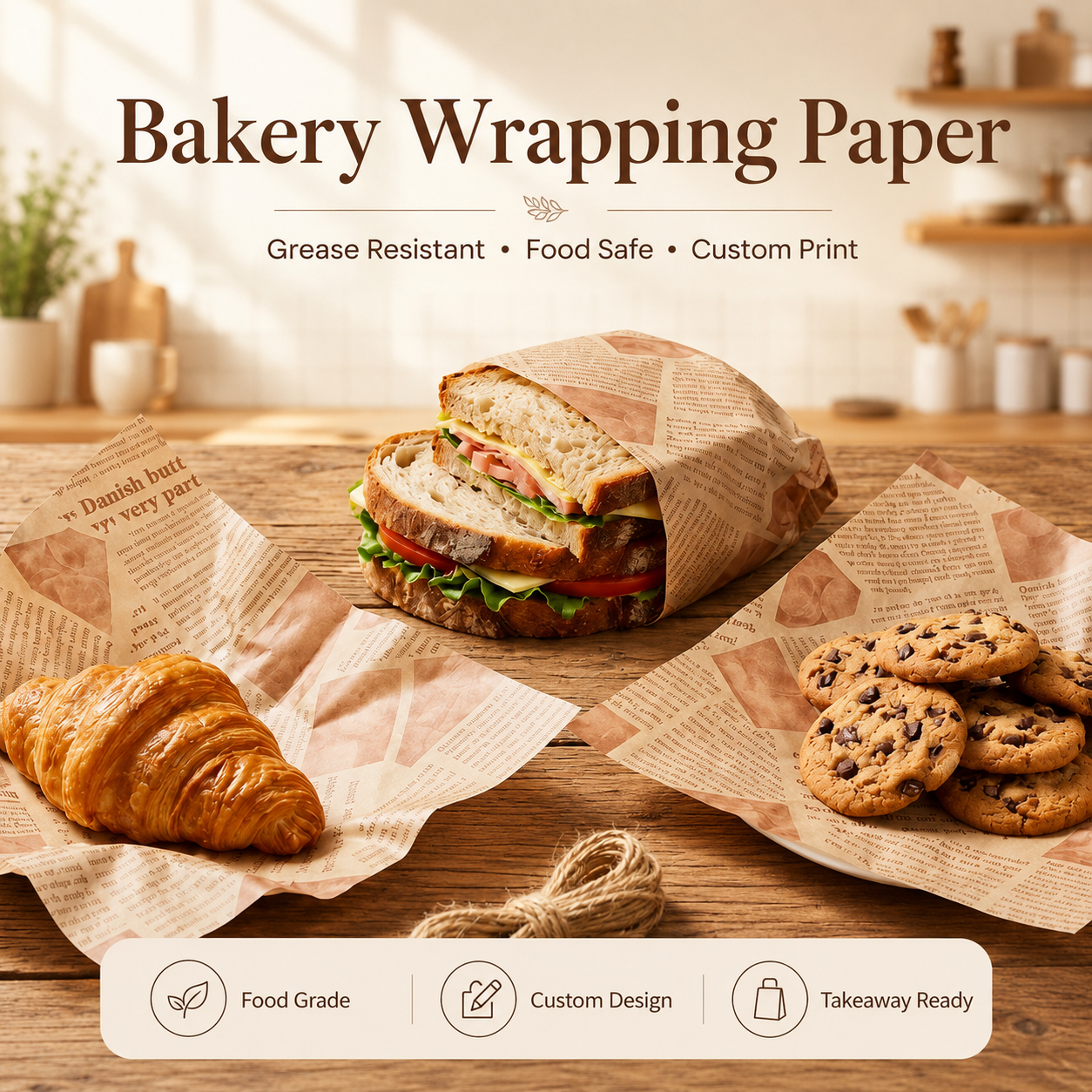 Food Wrap Paper 03 from ECONOVAPACK