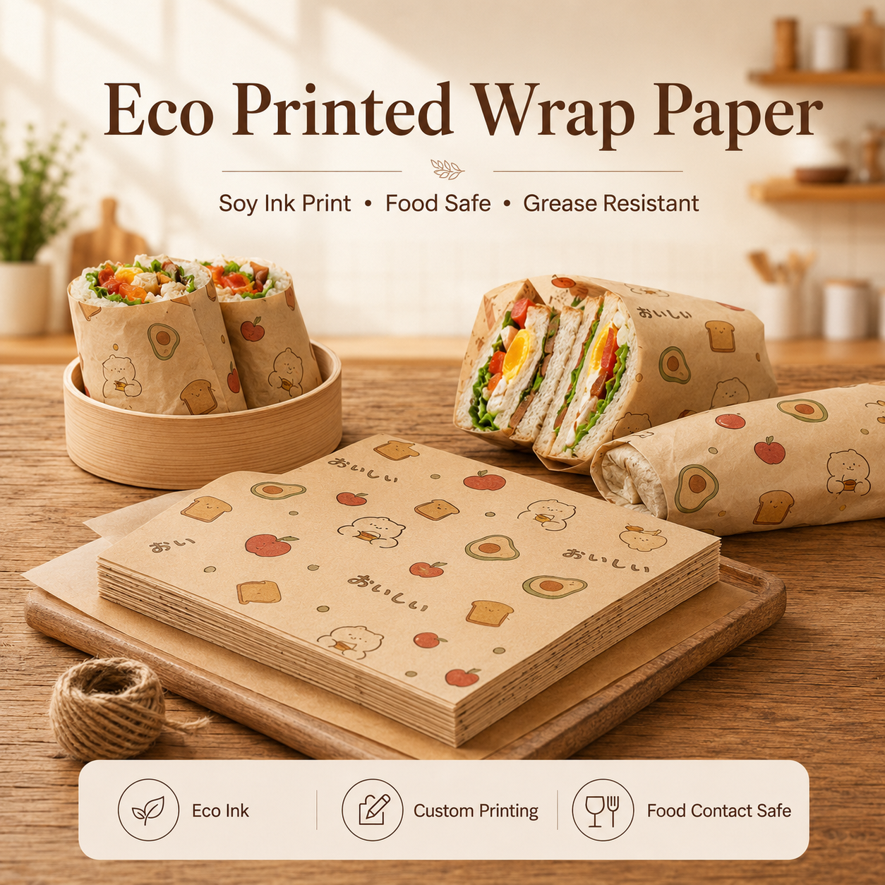 Food Wrap Paper 05 food packaging product photo