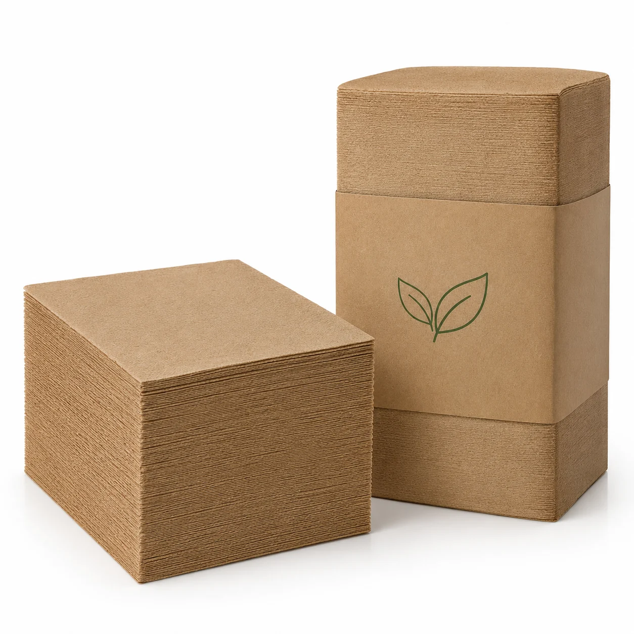 Kraft Paper Napkin Packs product photo