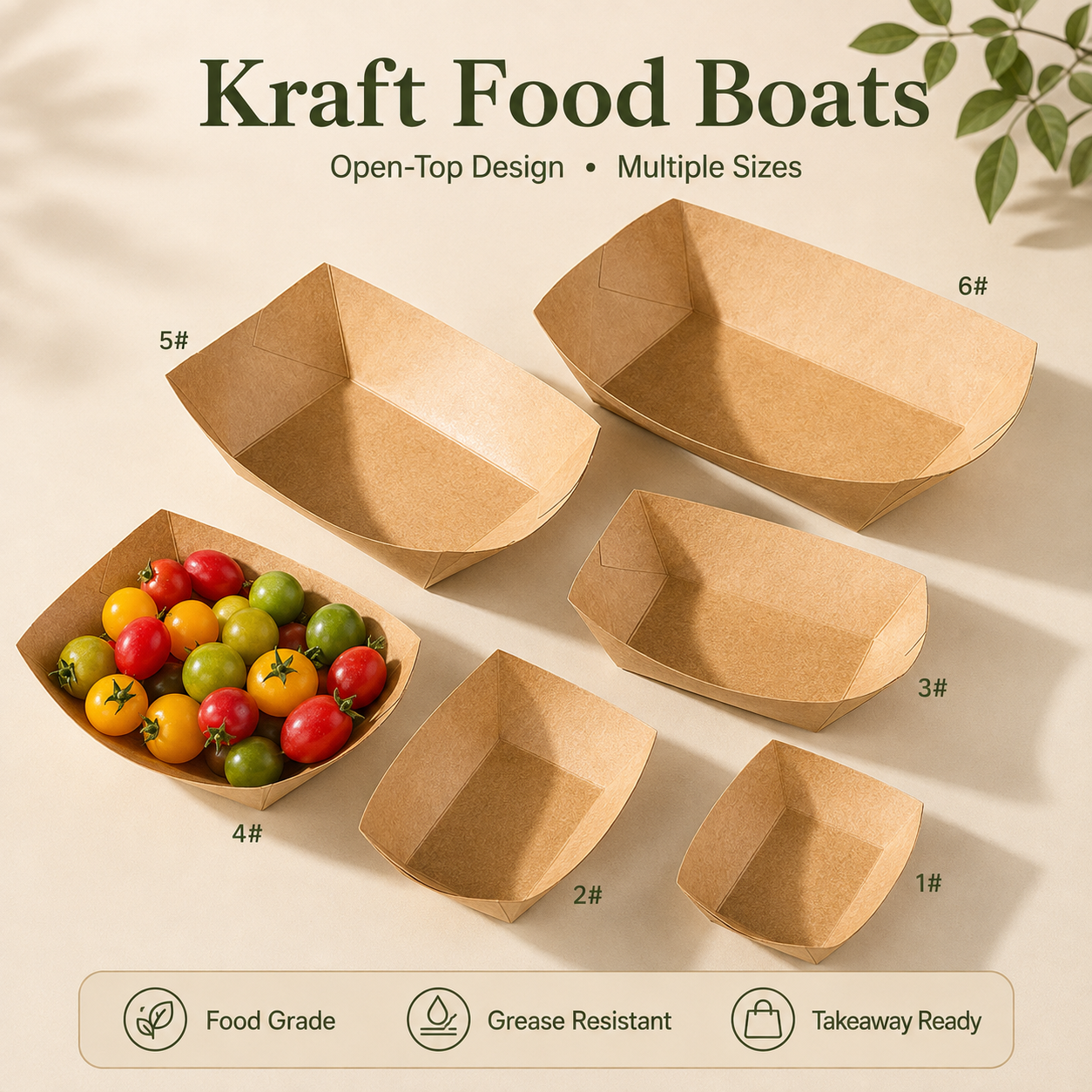 Plate and Tray 07 food packaging product photo