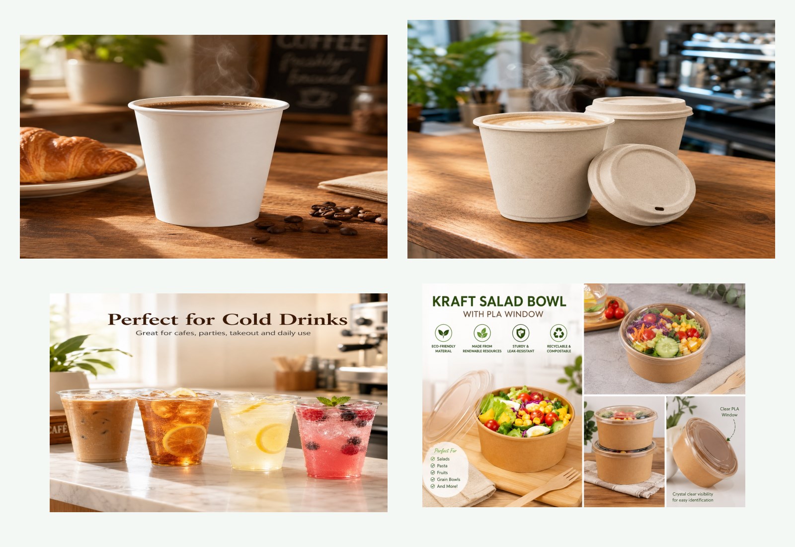 Bags packaging products